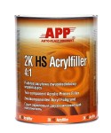 Podkład akrylowy APP 2K-HS-Acrylfiller 4:1 czarny 1l