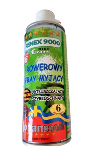JOHANSSON RENEX 9000 Rowerowy preparat myjący 400 ml 