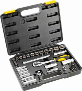 Zestaw kluczy nasadowych 3/8” TOPEX 38D641