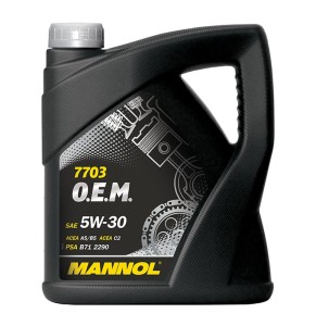 Olej MANNOL 7703 O.E.M. 5W-30 4 l