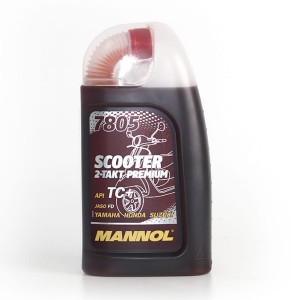Olej 2 T do skuterów MANNOL 7805 Scooter 2-Takt Premium API TC+