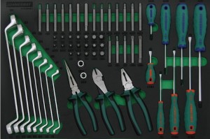 Kpl. narzędzi 59szt. we wkładce EVA JONNESWAY