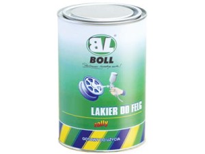 BOLL LAKIER DO FELG SAMOCHODOWYCH CZARNY POŁYSK 1L