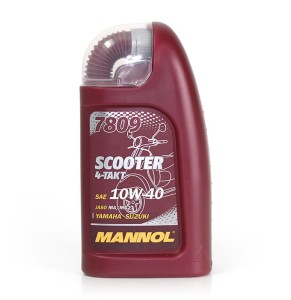 Olej 4 T do skuterów MANNOL 7809 Scooter 4-Takt API SL