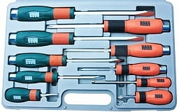 Wkrętaki do podbijania zestaw 10 szt. BASS