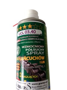 JOHANSSON Smar półsuchy do lin i łańcuchów 400 ml