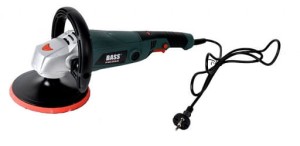 Polerka samochodowa z uchwytem D 180mm 1600W BASS