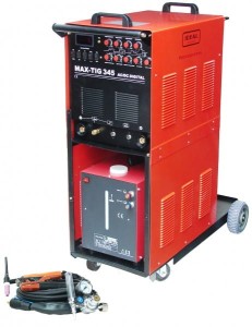 SPAWARKA INWERTEROWA IDEAL MAX-TIG 345 AC/DC DIGITAL R.A. + zestaw TIG