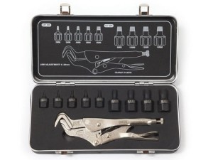 Zestaw nasadek do zerwanych śrub z pokrętłem 9 szt BASS