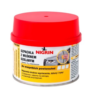 Nigrin szpacha z włóknem szklanym szpachlówka 500g