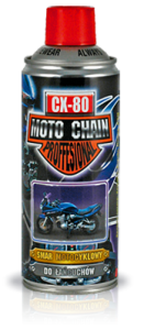 CX-80 Smar do łańcucha motocykli, linek 400 ml