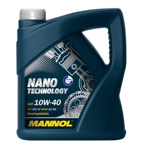 Olej MANNOL Nano Technology 10W-40 API SM/CF 5 l