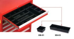 Zestaw plastikowych korytek 16szt JONNESWAY