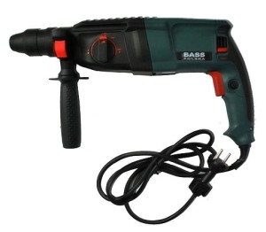 Młotowiertarka z wiertłami i dłutem sds plus 2400W BASS