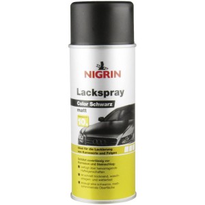 Nigrin Lakier samochodowy czarny mat 400 ml