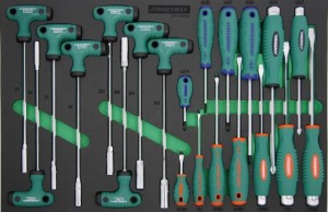 Kpl. narzędzi 21szt. we wkładce EVA JONNESWAY