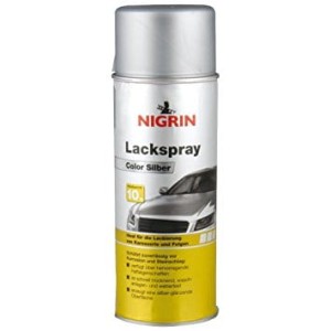NIGRIN Lakier samochodowy srebrny 400 ml