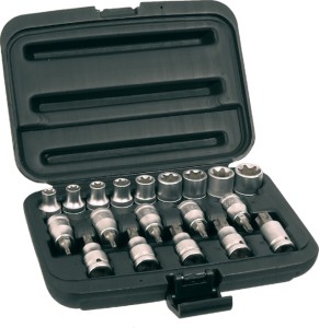 Zestaw kluczy nasadowych 1/2” TOPEX 39D379