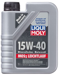 OLEJ SILNIKOWY MoS2 - LEICHTLAUF 15W-40