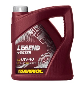 Olej MANNOL Legend+Ester 0W-40 API SM/CF 4 L