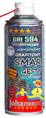 JOHANSSON GRI 594 Smar gęsty z grafitem 150 ml