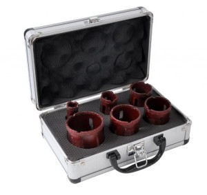 Otwornice diamentowe 20-60mm M14 zestaw 