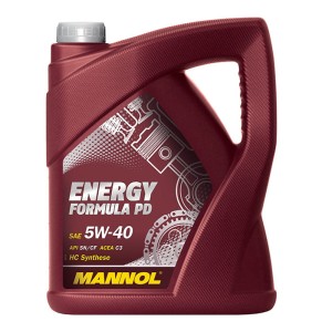 Olej MANNOL Energy Formula PD 5W-40 API SN/SM/CF 5l 