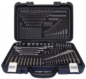 Zestaw kluczy nasadowych 71 szt BASS