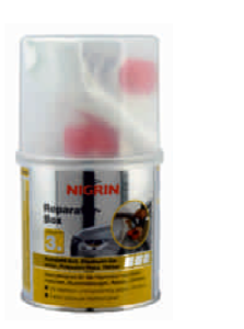 Nigrin zestaw naprawczy Żywica + włókno szklane 250 gram