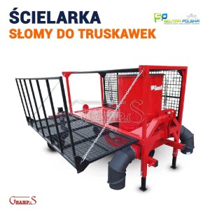 Ścielarka słomy do truskawek na kostki,  ST-01