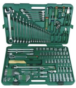 Komplet narzędzi ręcznych 127szt JONNESWAY klucze nasadki zestaw