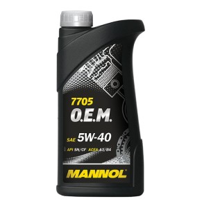 Olej MANNOL 7705 O.E.M. 5W-40 API SN/CF 1 l