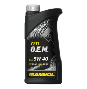 Olej MANNOL 7711 O.E.M. 5W-40 API SN/CF 1 l
