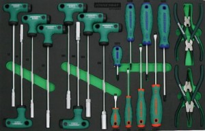 Kpl. narzędzi 20szt. we wkładce EVA JONNESWAY