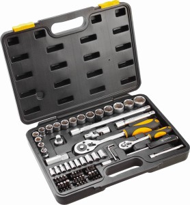 Zestaw kluczy nasadowych TOPEX 38D643