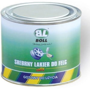 BOLL LAKIER DO FELG SAMOCHODOWYCH CZARNY MAT 500 ML