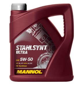 Olej MANNOL Stahlsynt Ultra 5W-50 API SL/CF 4 l