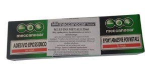 MECCANOCAR Klej dwuskładnikowy do metali 25 ml