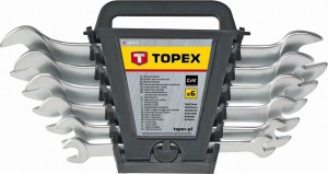 Zestaw kluczy płaskich TOPEX 35D656