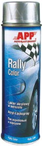 APP Rally Lakier akrylowy srebrny 500ml