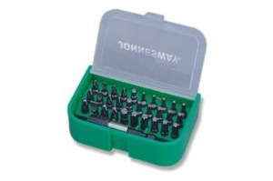 Kpl. końcówek wkrętakowych 1/4" 31szt.