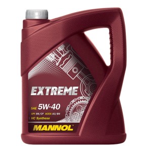 Olej MANNOL Extreme 5W-40 API SN/CF 5 l.