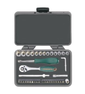 Kpl. kluczy nasadowych 1/4" 41szt. SUPER TECH JONNESWAY