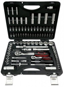 Zestaw kluczy nasadowych 94 szt BASS