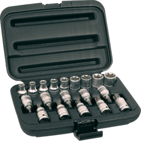 Zestaw kluczy nasadowych 1/2” TOPEX 39D379