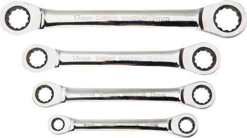 Klucze oczkowe z grzechotką NEO TOOLS 09-070