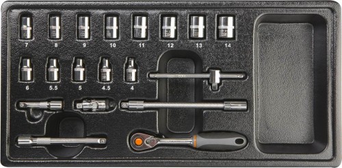 ZESTAW KLUCZY NASADOWYCH NEO TOOLS 84-273