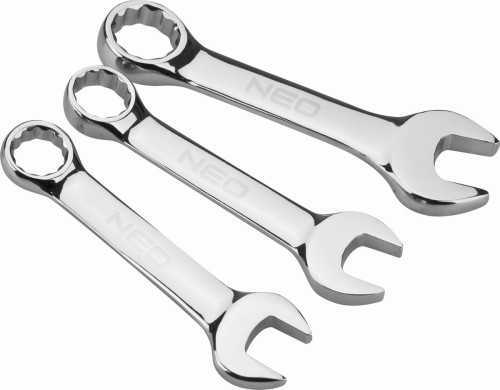 Klucze płasko-oczkowe kródkie NEO TOOLS 09-791