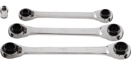 Klucze oczkowe z grzechotką NEO TOOLS 09-795