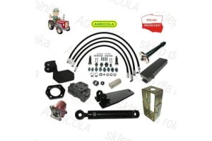 KOMPLETNY ZESTAW WSPOMAGANIA UKŁADU KIEROWNICZEGO DO ZETORA  3 I 4 CYLINDROWEGO 5045 - 7245 